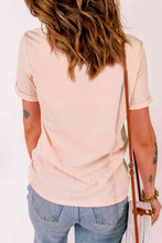Load image into Gallery viewer, MAMA Heart Graphic Round Neck Tee