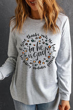 Load image into Gallery viewer, Graphic Round Neck Long Sleeve T-Shirt