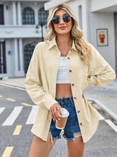 Load image into Gallery viewer, Button Up Collared Neck Long Sleeve Shirt