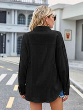 Load image into Gallery viewer, Button Up Collared Neck Long Sleeve Shirt