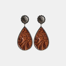 Load image into Gallery viewer, Alloy Teardrop Earrings