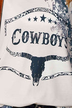 Load image into Gallery viewer, COWBOYS Graphic Tie-Dye Tee