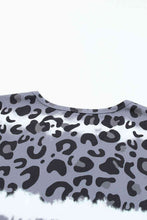 Load image into Gallery viewer, Leopard V-Neck Tee Shirt