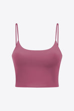 Load image into Gallery viewer, Feel Like Skin Scoop Neck Sports Cami
