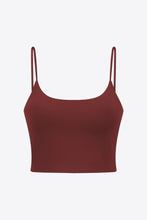 Load image into Gallery viewer, Feel Like Skin Scoop Neck Sports Cami
