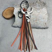 Load image into Gallery viewer, Bull Shape Fringe Key Chain
