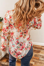 Load image into Gallery viewer, Floral Button Up Long Sleeve Shirt
