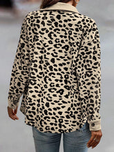 Load image into Gallery viewer, Full Size Leopard Buttoned Jacket
