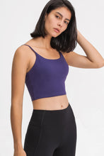 Load image into Gallery viewer, Feel Like Skin Scoop Neck Sports Cami
