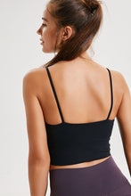 Load image into Gallery viewer, Feel Like Skin Scoop Neck Sports Cami
